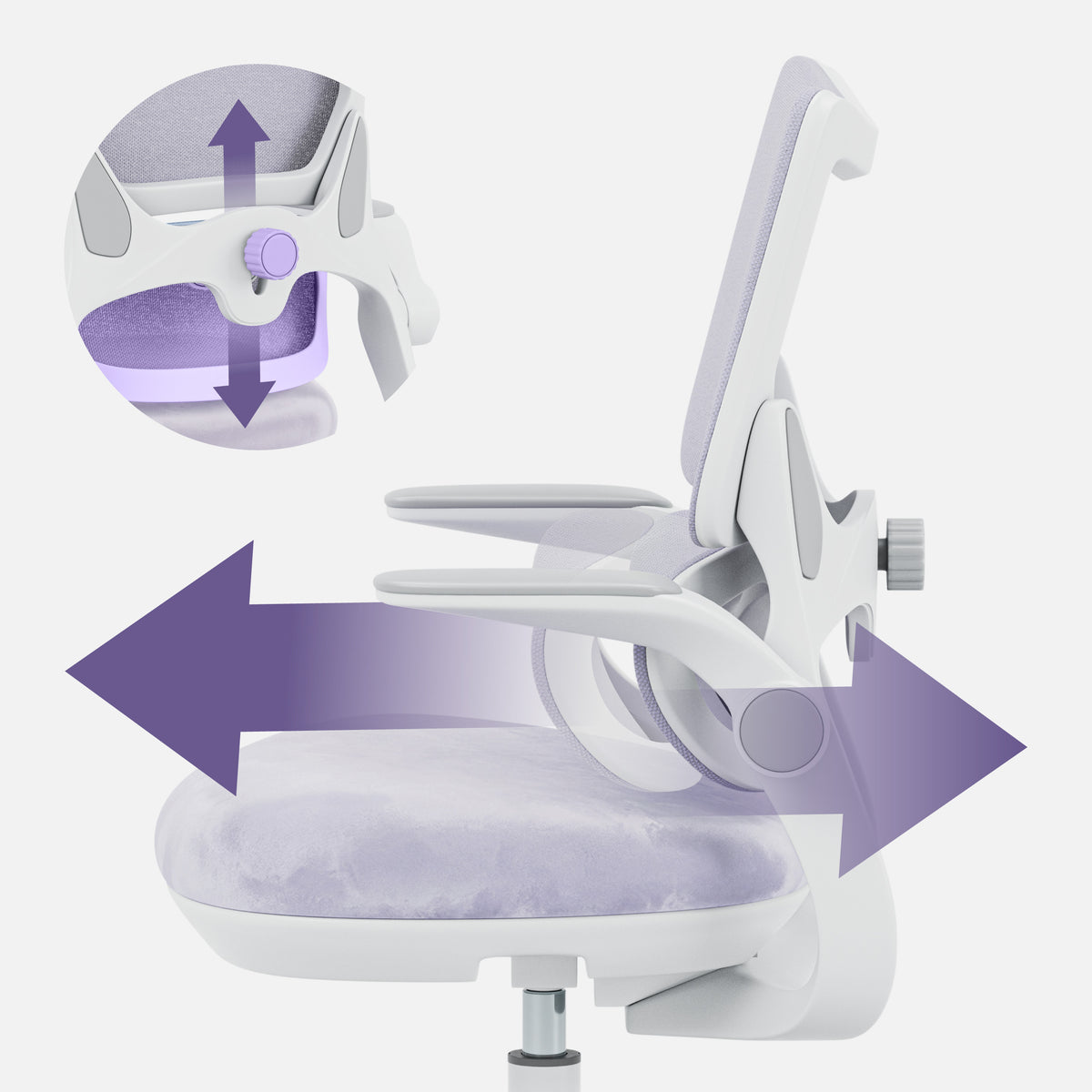 Mark Adler Junior 5.7 Purple children’s desk chair