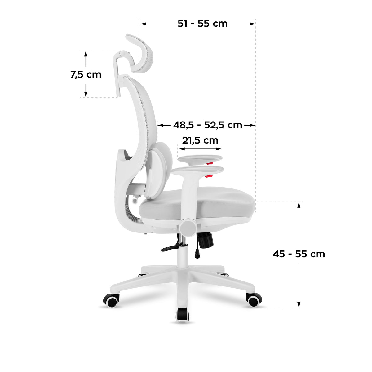 Mark Adler Junior 6.3 Grey Ergonomic Children’s Armchair