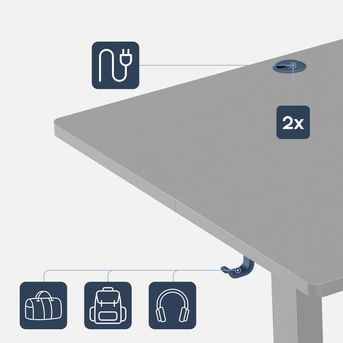 Cable entry points