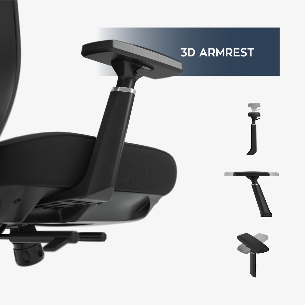Mark Adler Leadpro 6.0 Black massage office chair