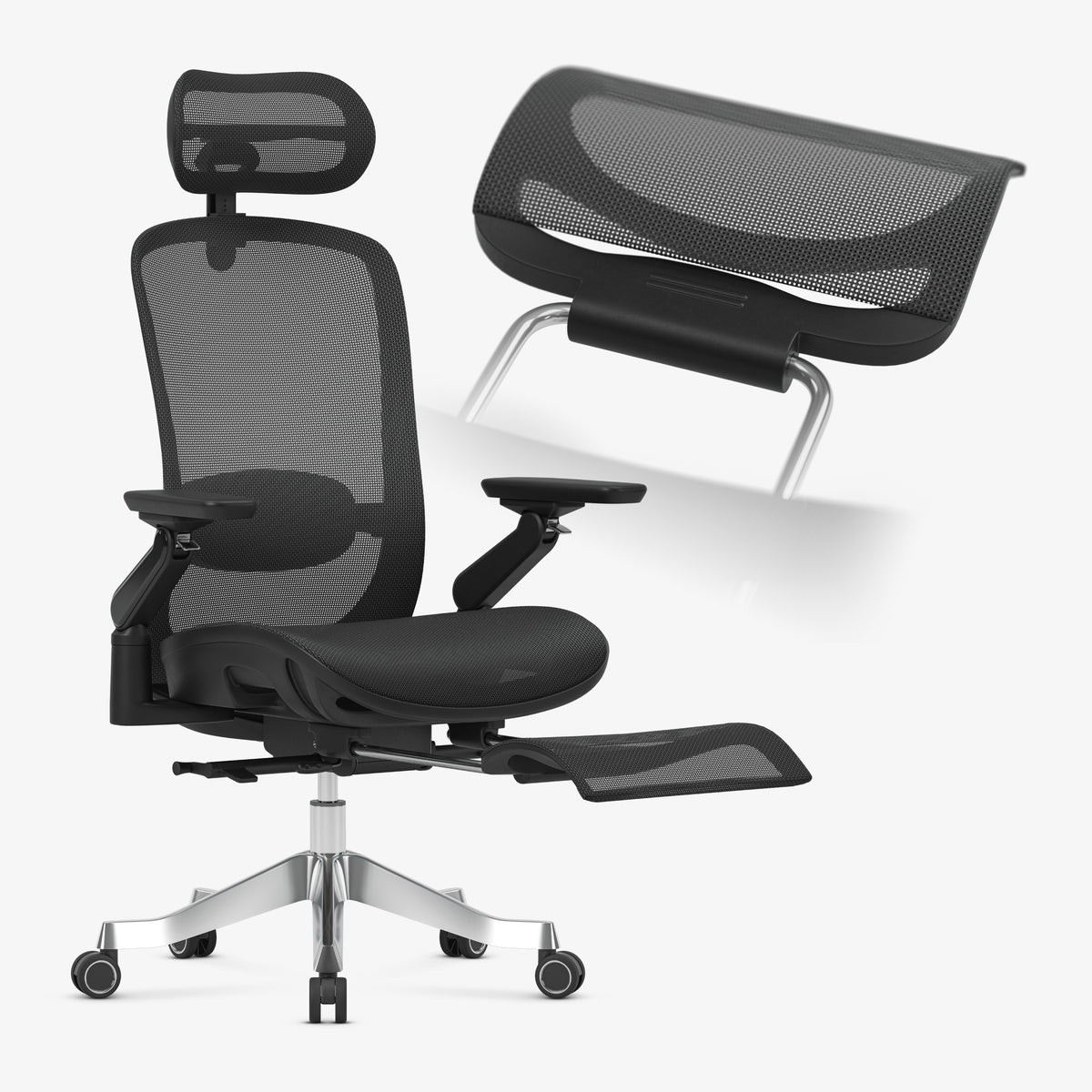 Mark Adler Leadpro 8.7 Black Ergonomic Massage Armchair
