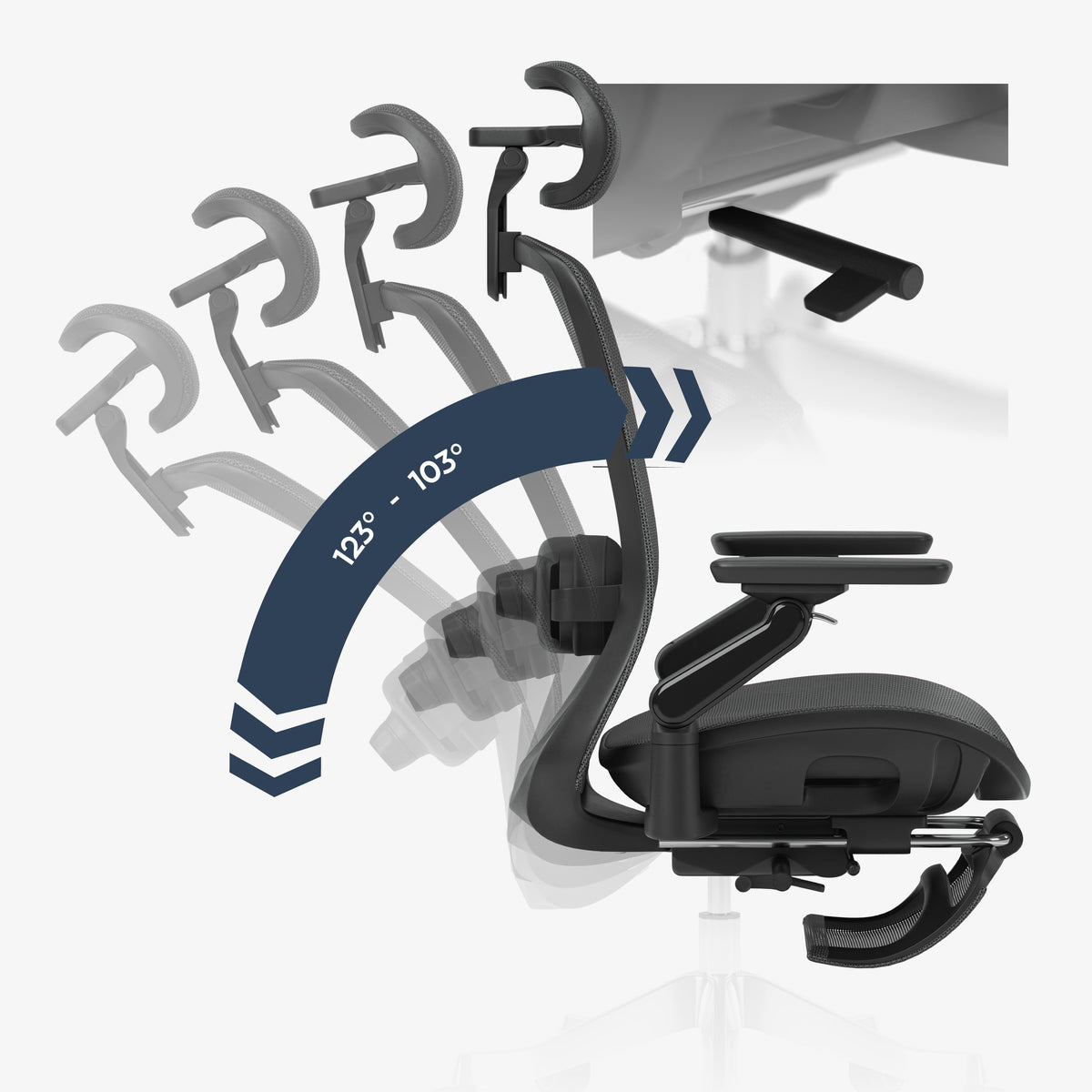 Mark Adler Leadpro 8.7 Black Ergonomic Massage Armchair
