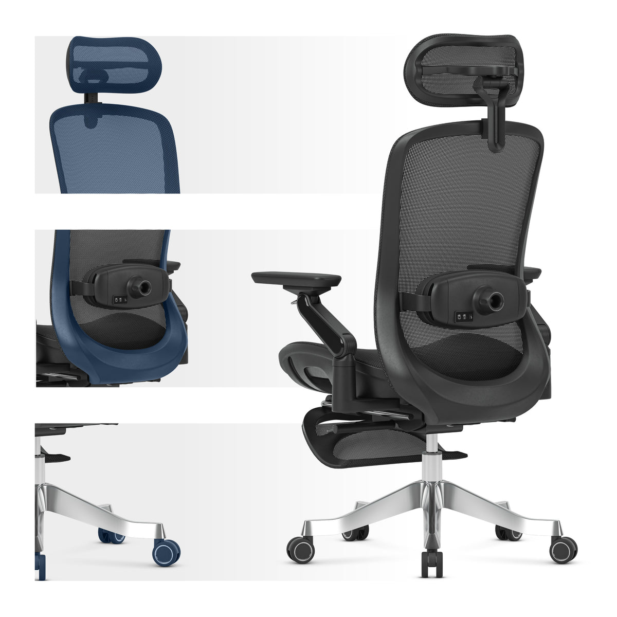 Mark Adler Leadpro 8.7 Black Ergonomic Massage Armchair