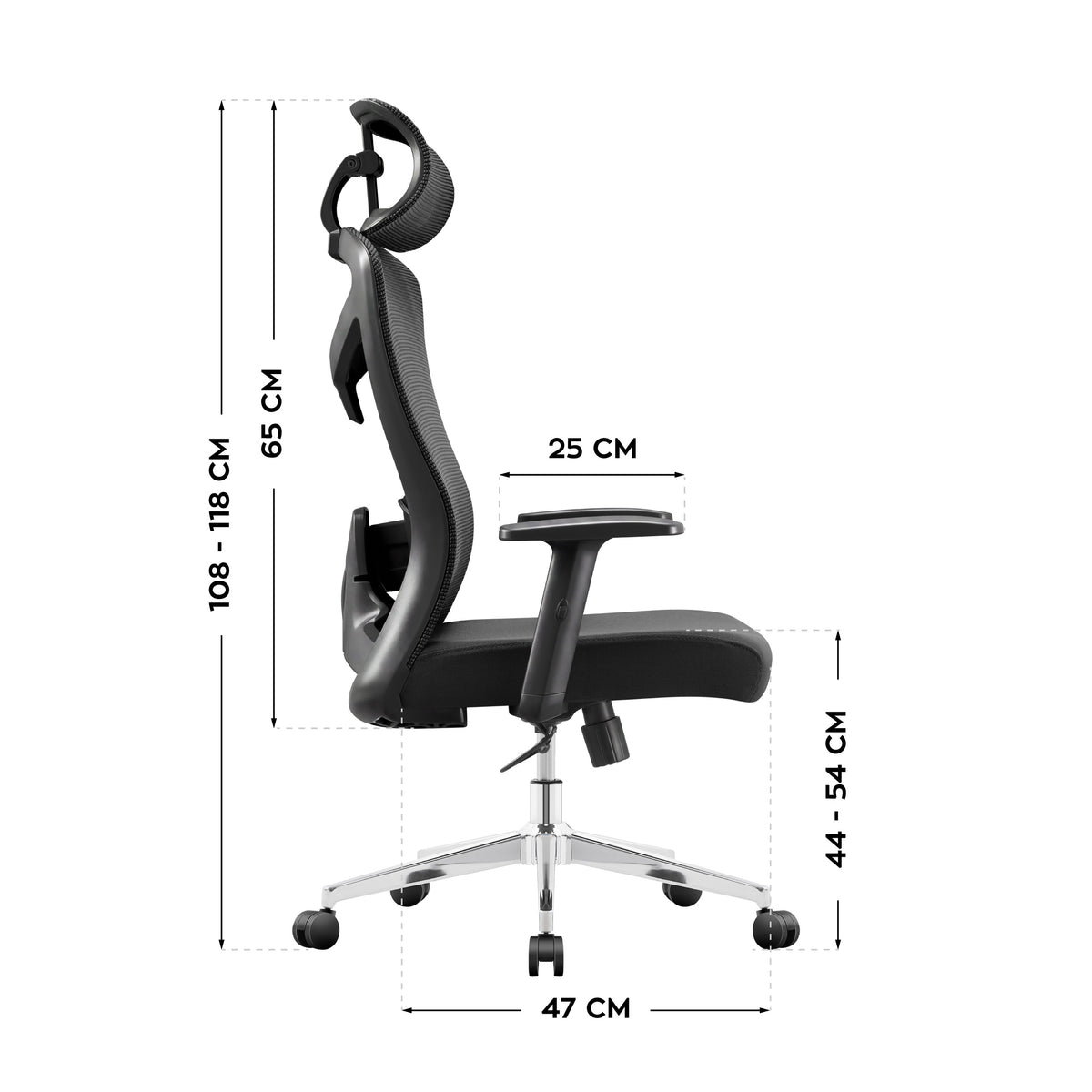 Mark Adler Manager 2.6 Black Ergonomic Office Chair