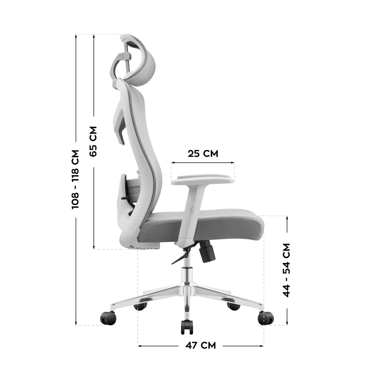 Mark Adler Manager 2.6 Grey Ergonomic Office Chair