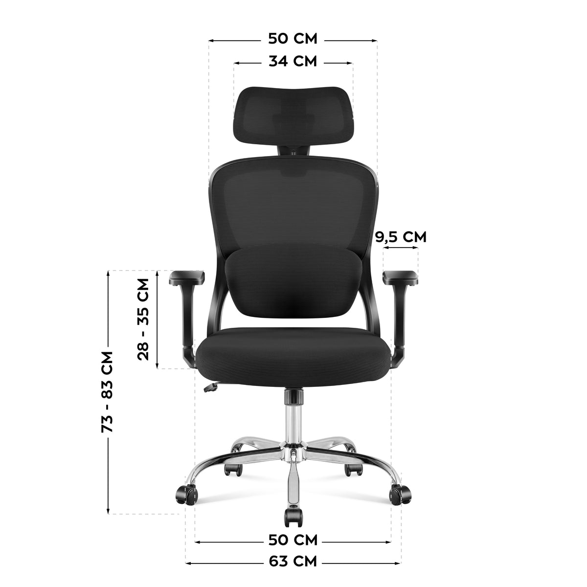Mark Adler Manager 3.2 Black office chair