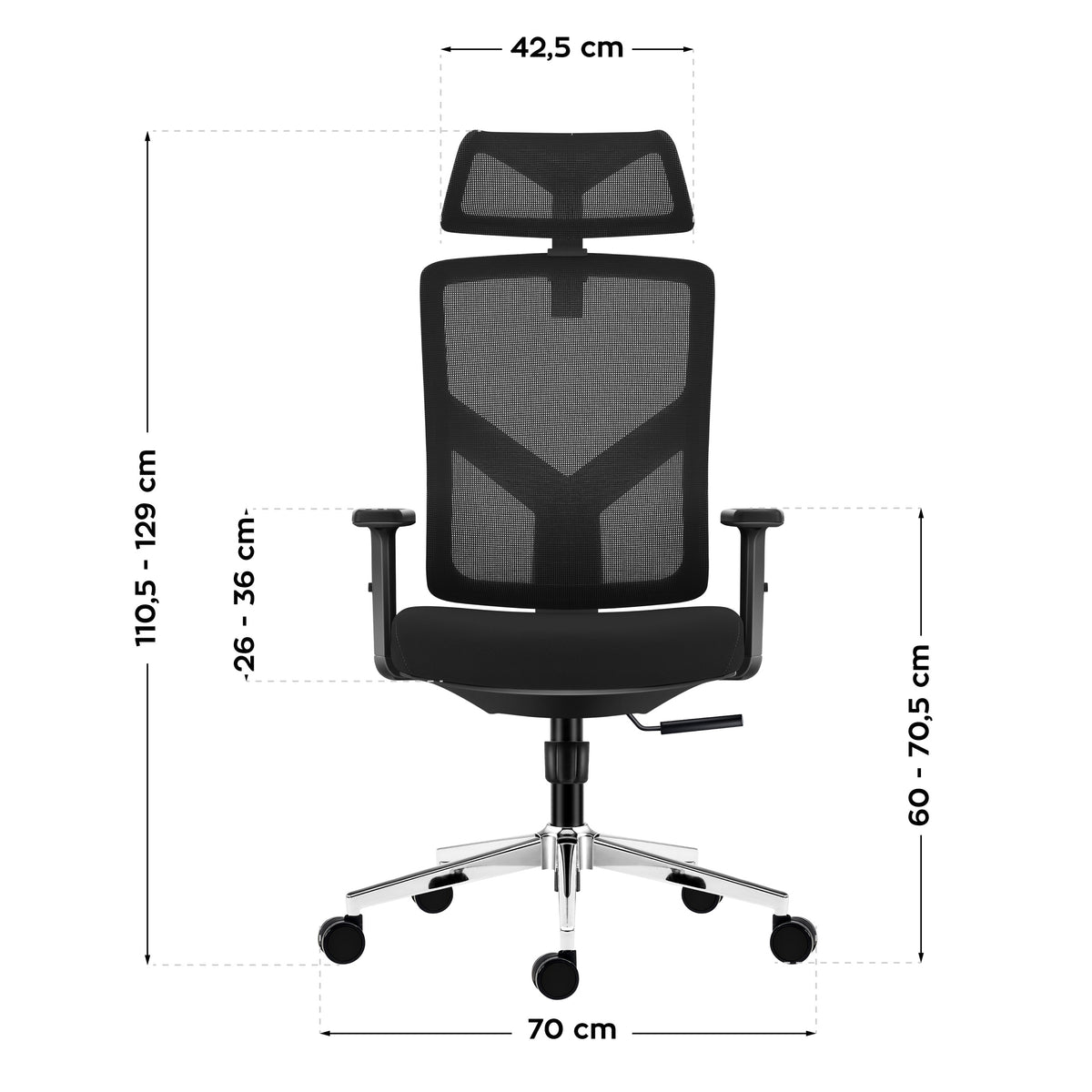 Mark Adler Manager 3.3 Black Ergonomic Chair