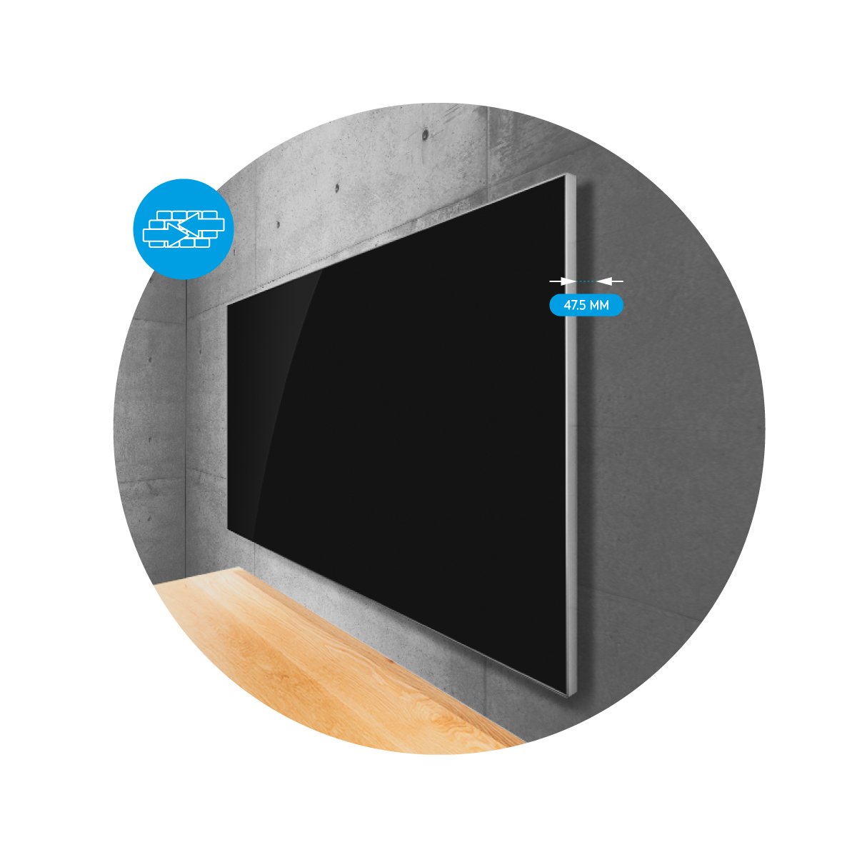 A discreet design