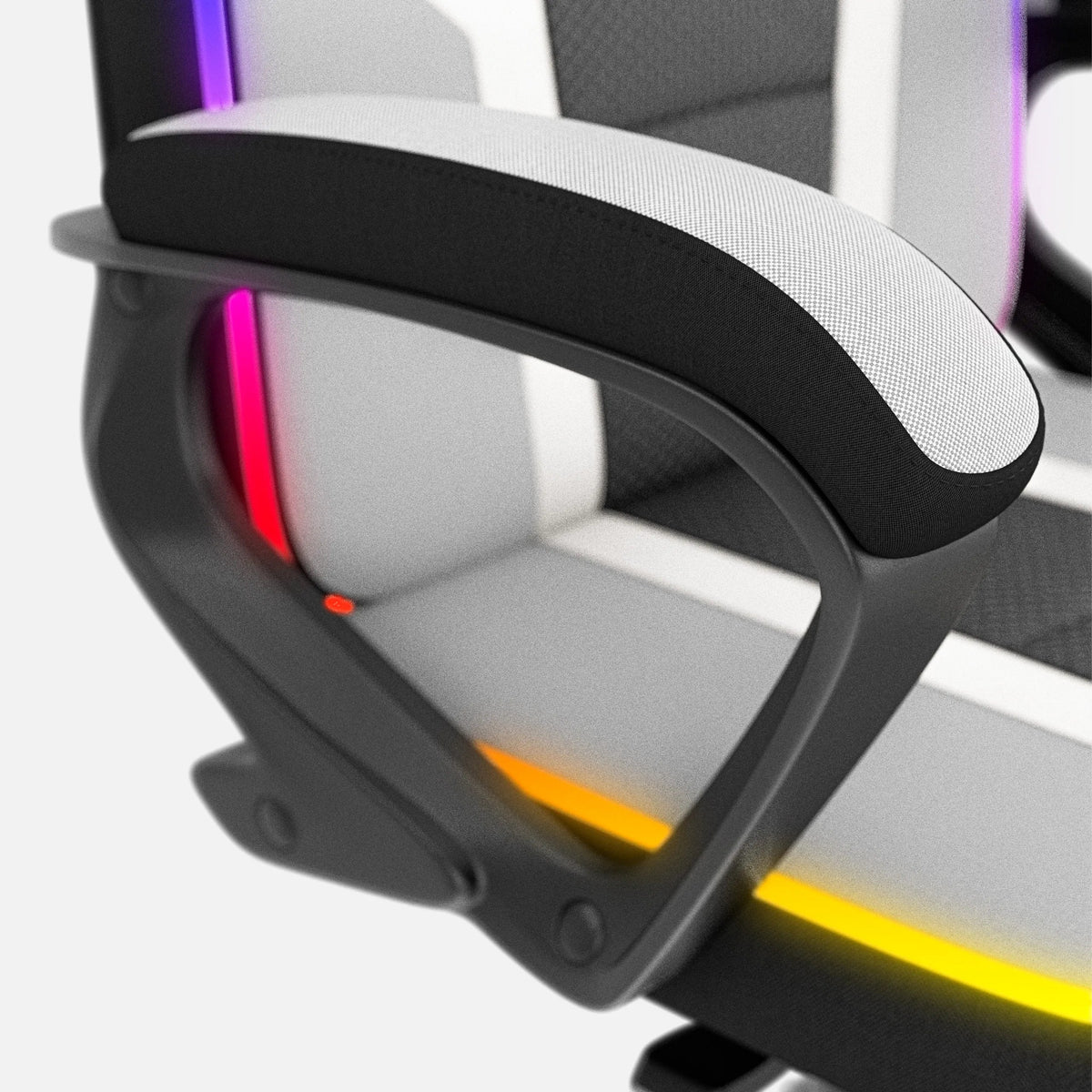 Soft, non-slip armrests