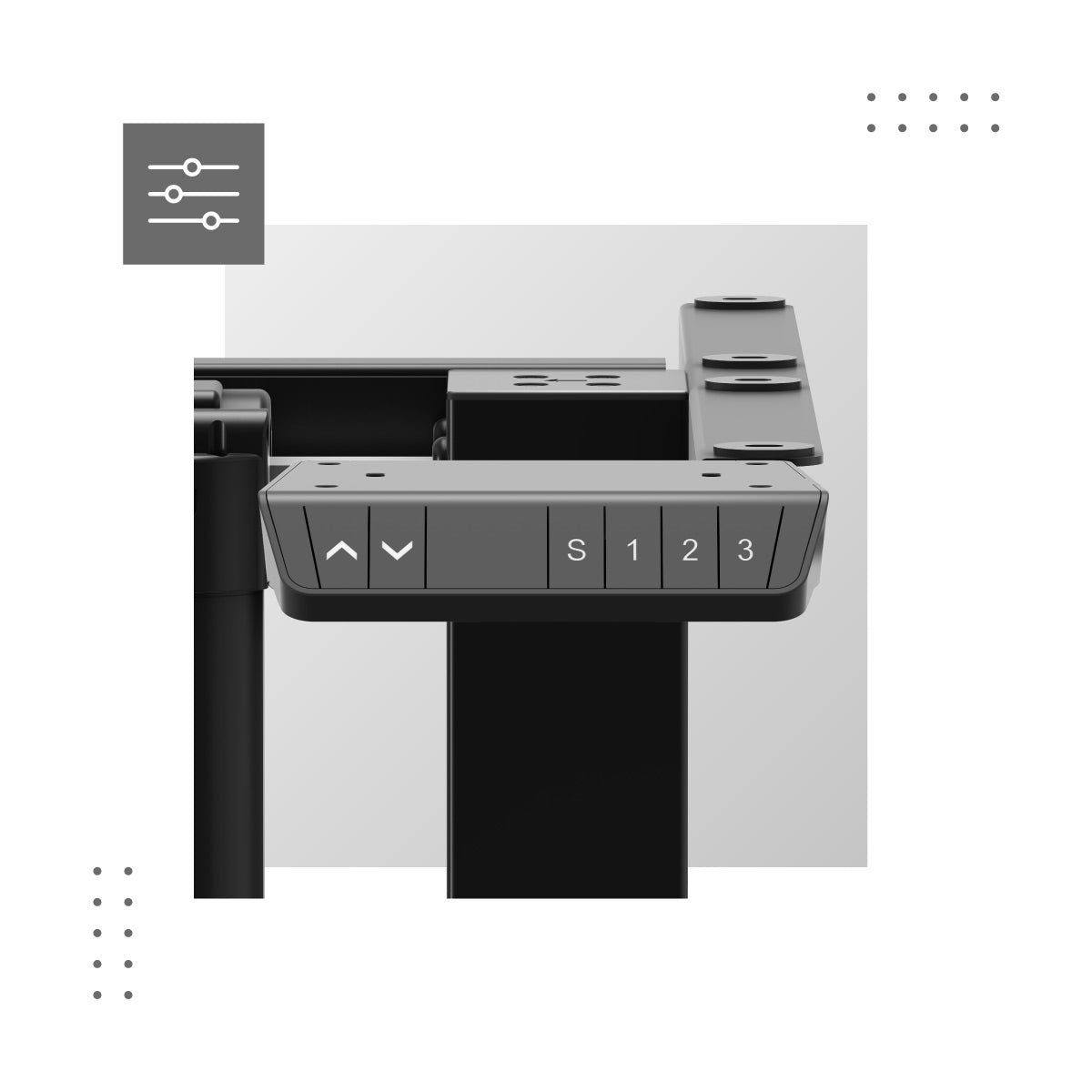 Control panel with settings memory