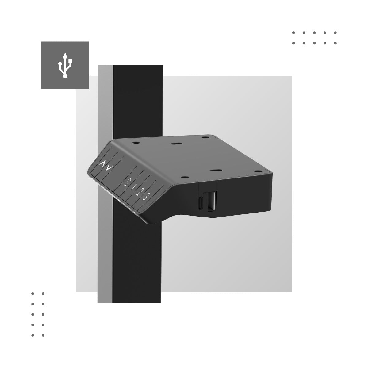 USB and USB-C ports