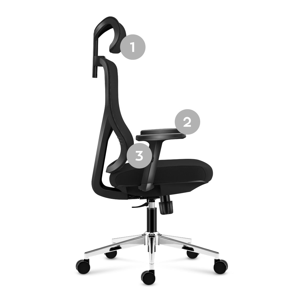 Ergonomic adjustable office chair