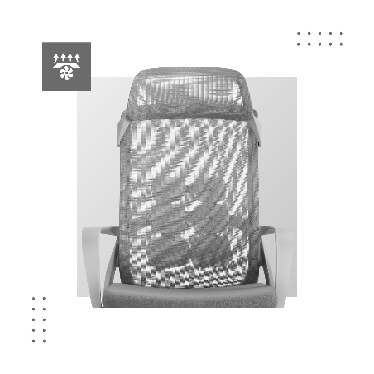 Contoured backrest