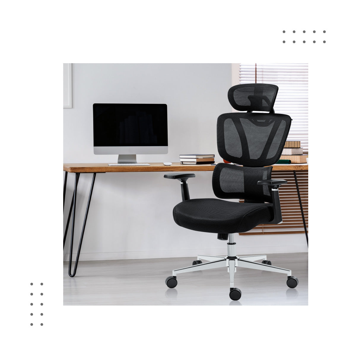 An ergonomic office chair is not just for the office