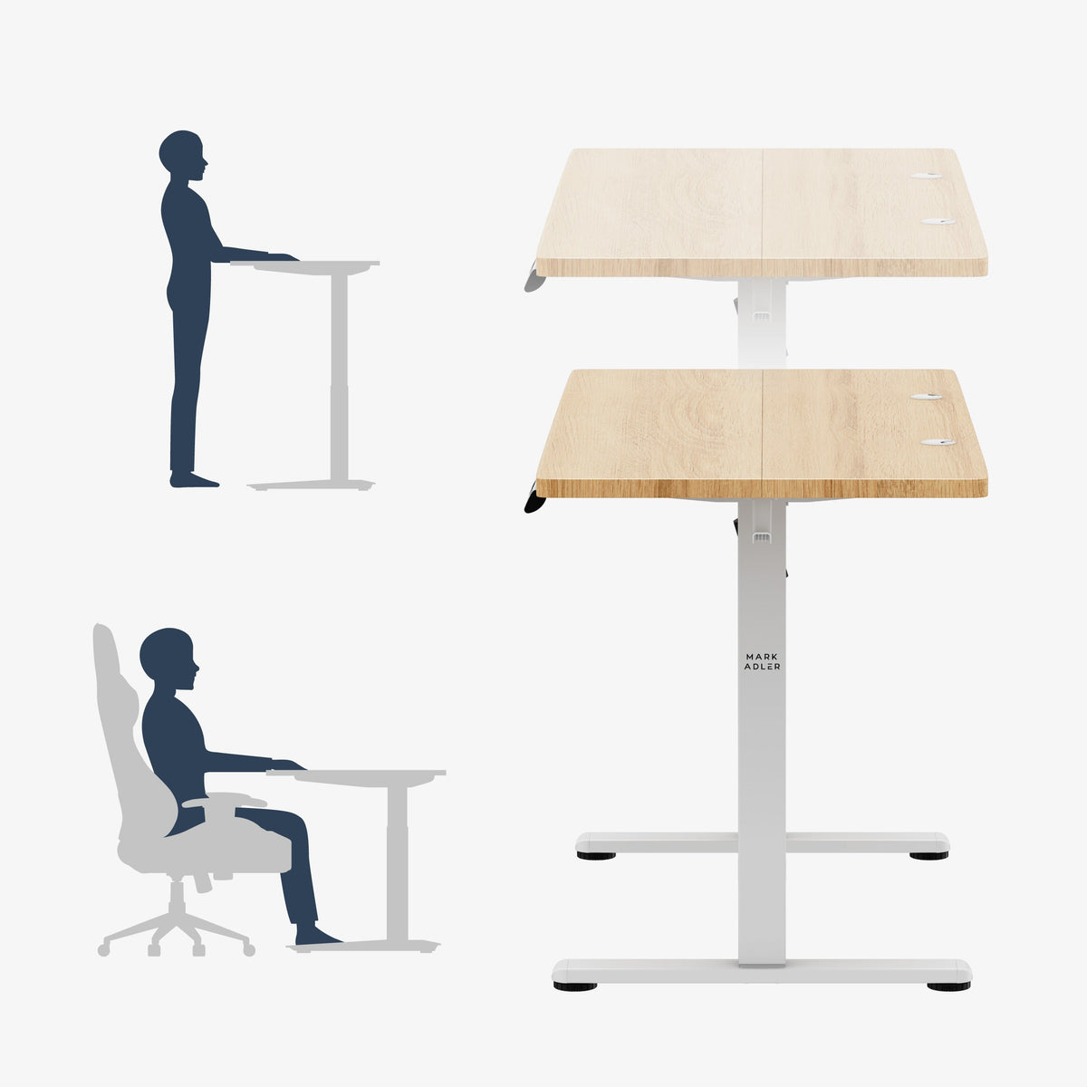For working whilst standing or sitting
