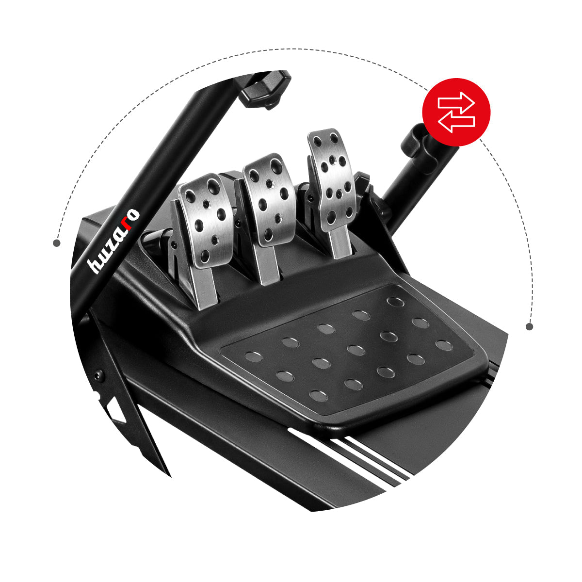 Adjustable pedal mounts