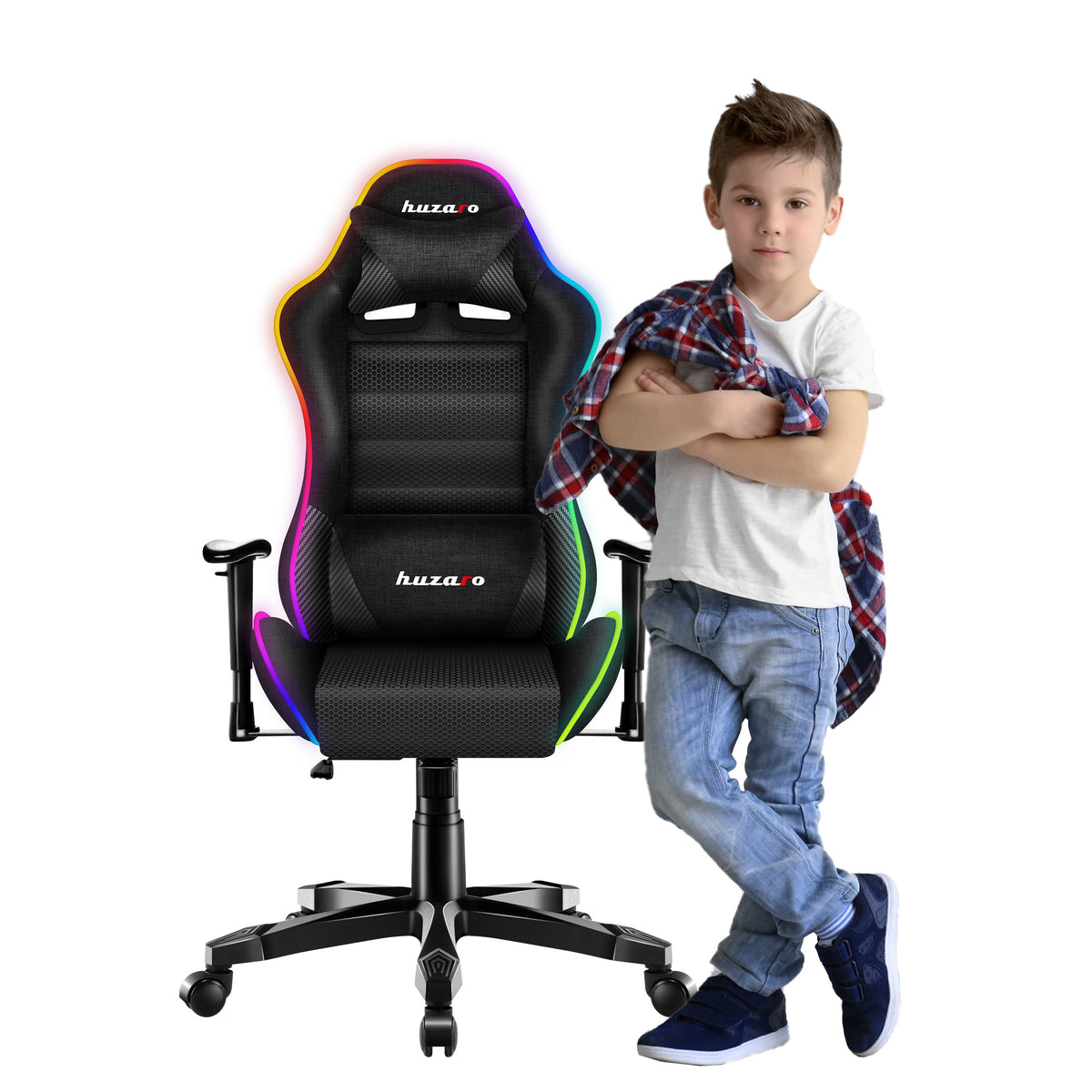 HUZARO RANGER 6.0 RGB Mesh Children’s Gaming Chair
