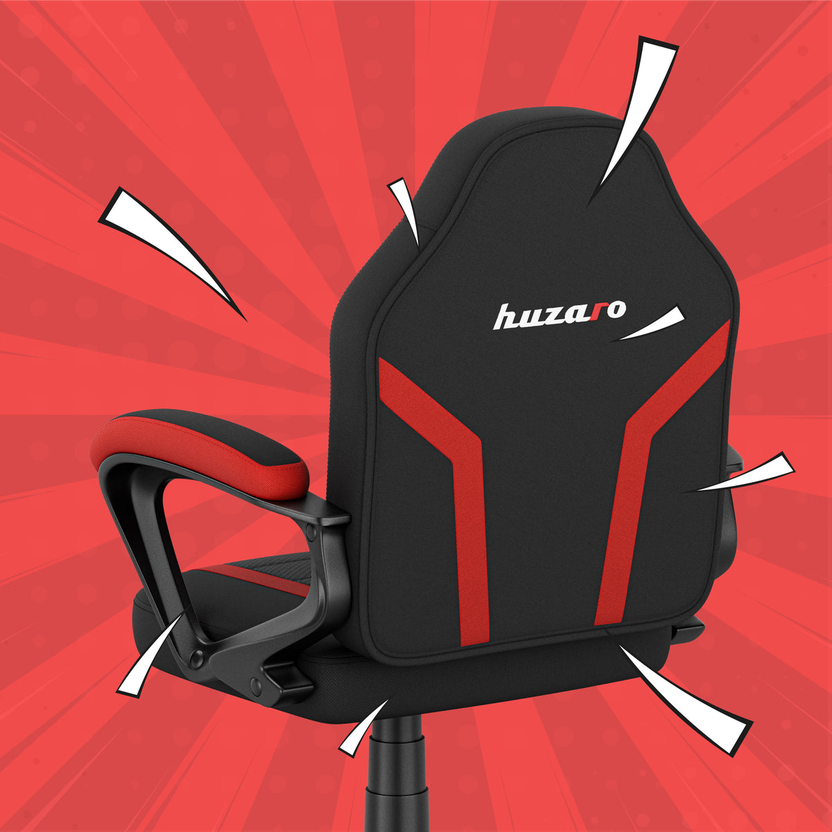 HUZARO RANGER 1.0 Red Mesh Children’s Gaming Chair