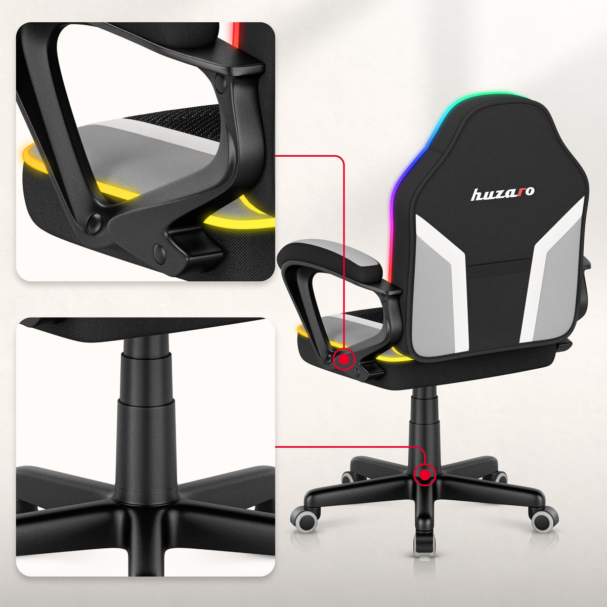 Huzaro Ranger 1.0 RGB children’s gaming chair