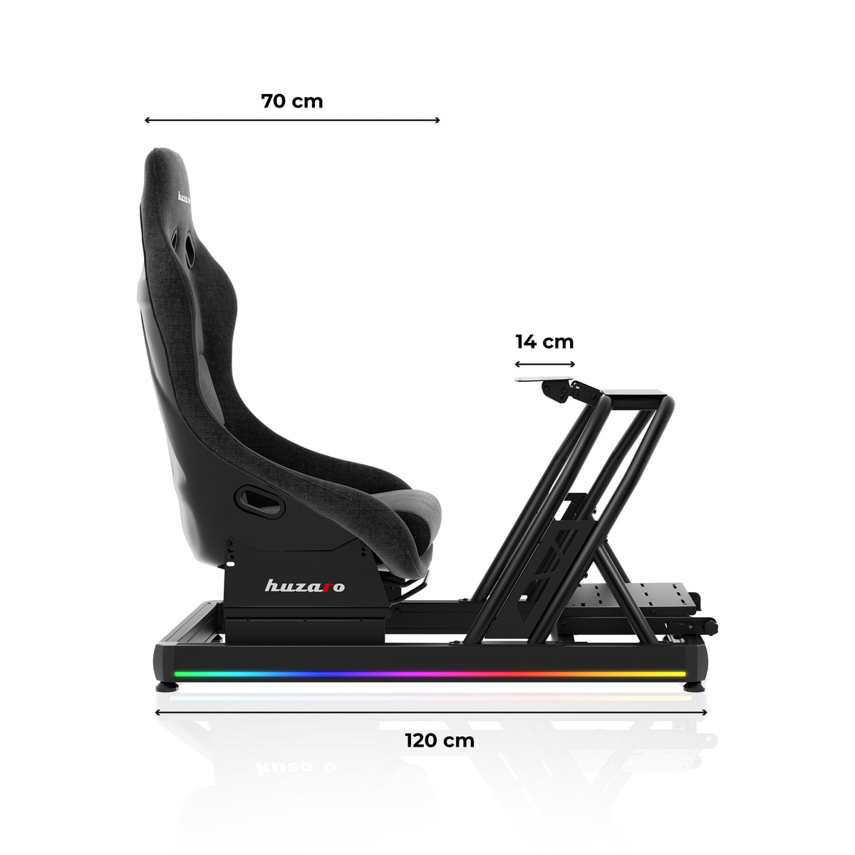 Huzaro Speed 9.0 sim racing cockpit