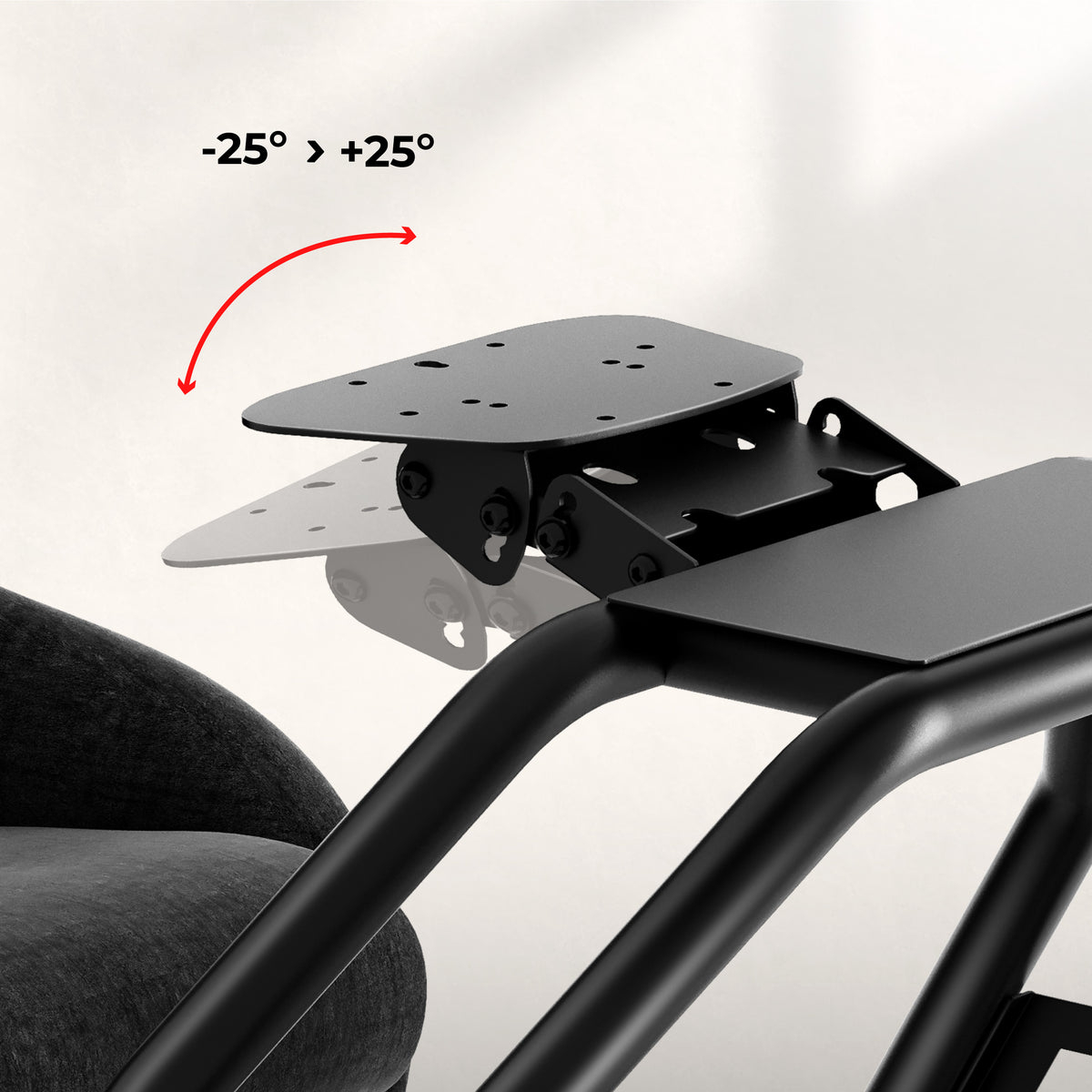 Steering column with tilt adjustment