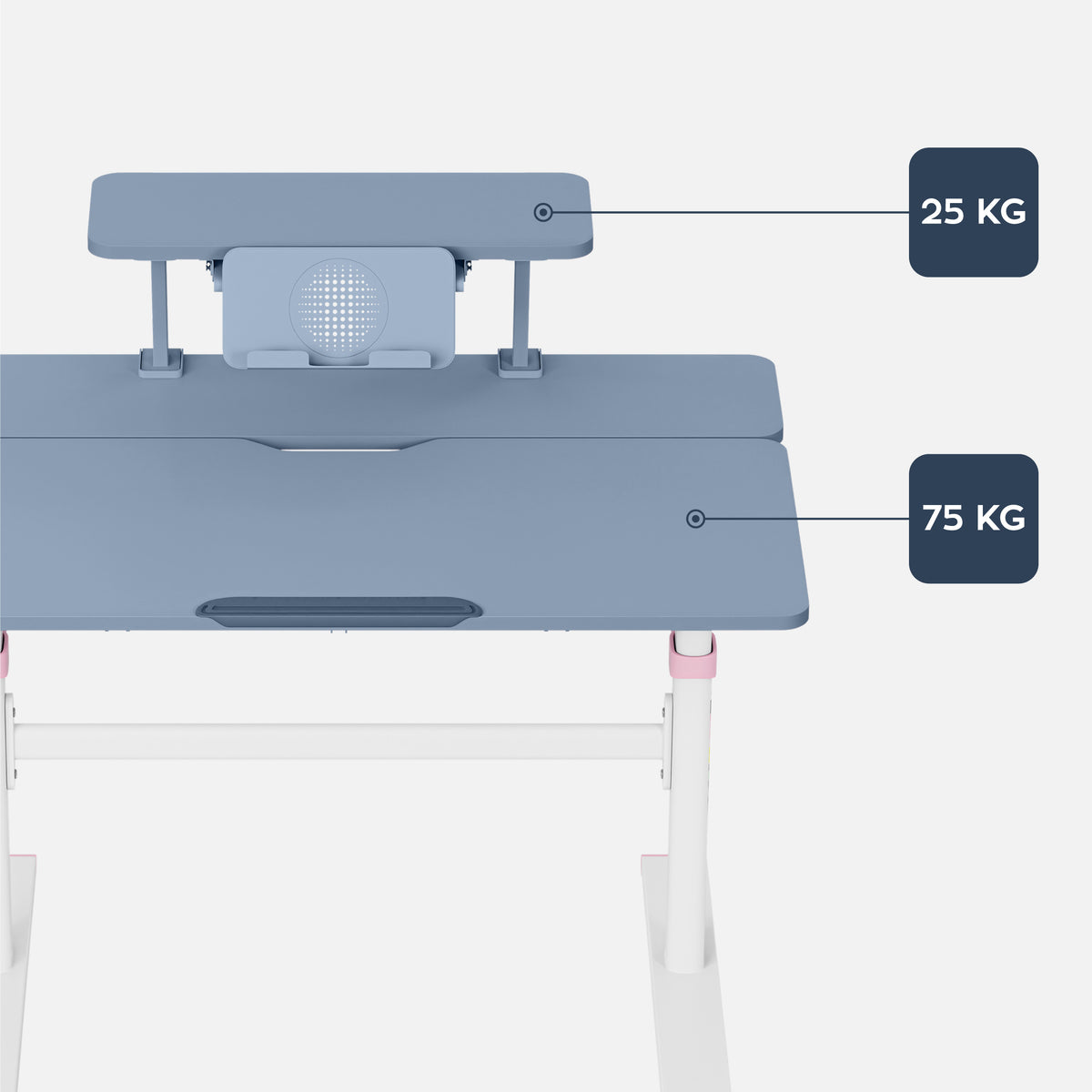 Mark Adler Study 3.7 Pink 90 cm adjustable children’s desk