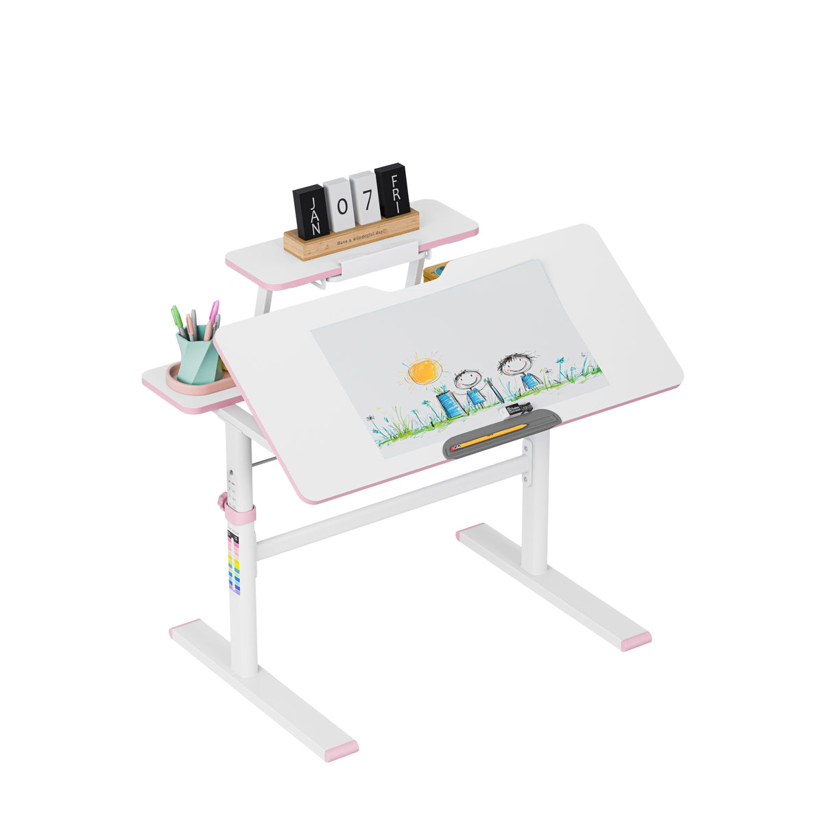 Mark Adler Study 3.7 Pink 90 cm adjustable children’s desk