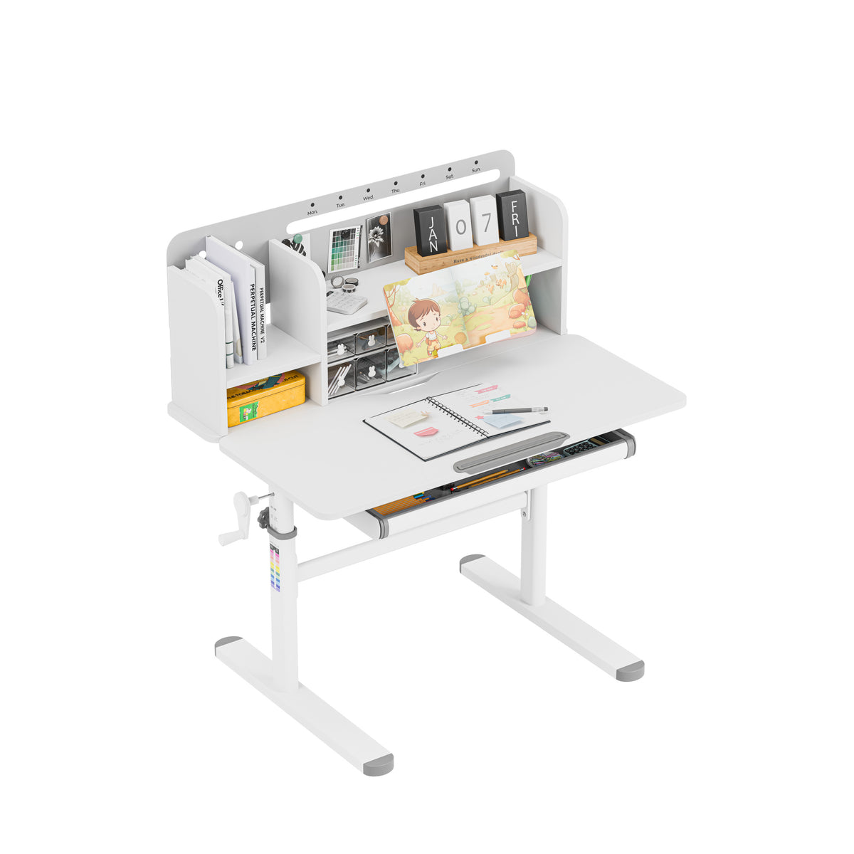 Mark Adler Study 5.0 Grey 90 cm ergonomic children’s desk