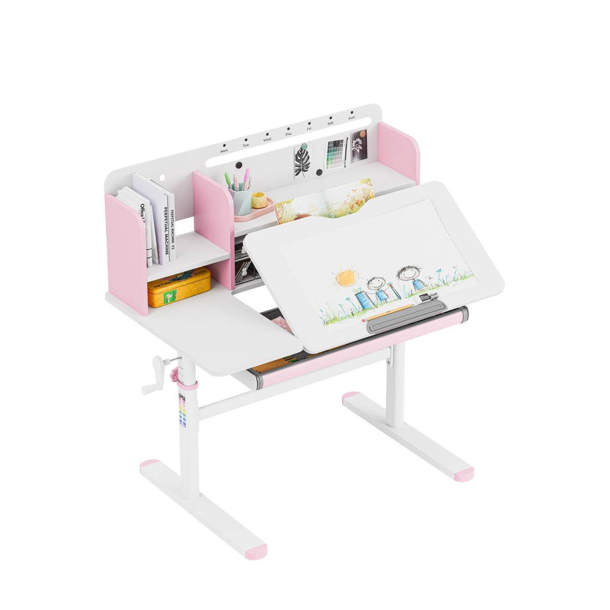 Mark Adler Study 5.7 Pink 100 cm children’s desk