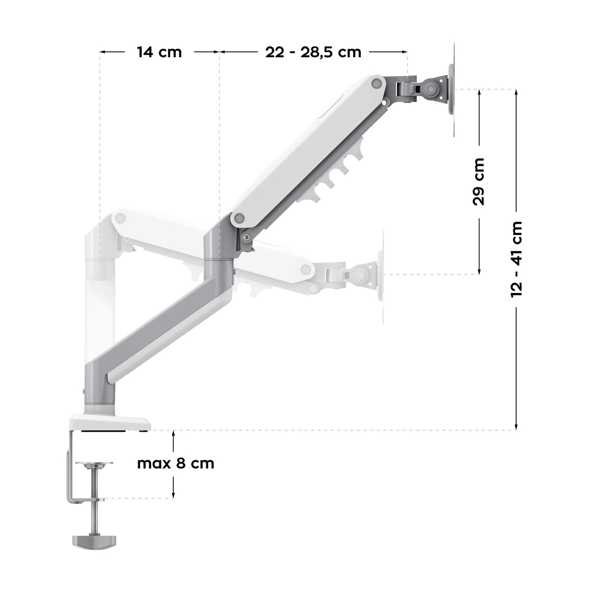 Mark Adler Flow 4.0 dual-monitor mount