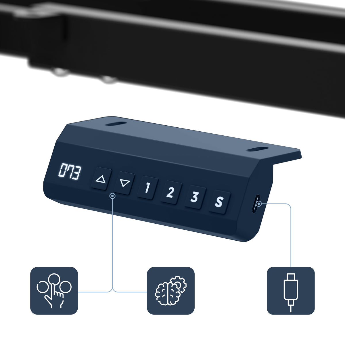 USB and USB-C ports